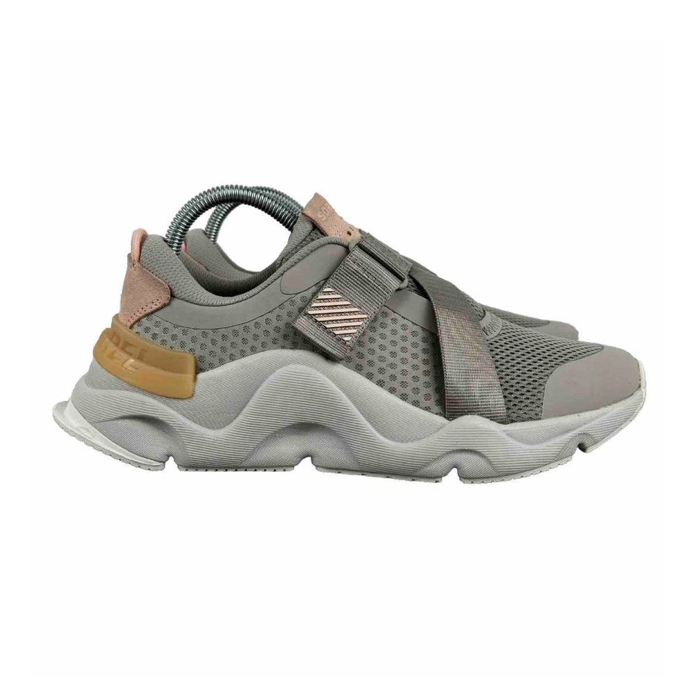 Sorel Kinetic RNEGD Strap Sneakers Shoes Dove Peach Blossom Women’s 9.